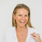 Woman looking fabulous at forty