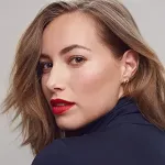 Woman with beautiful lips