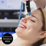 Woman having a Hydrafacial treatment