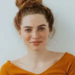 woman with pigmented and sensitive skin